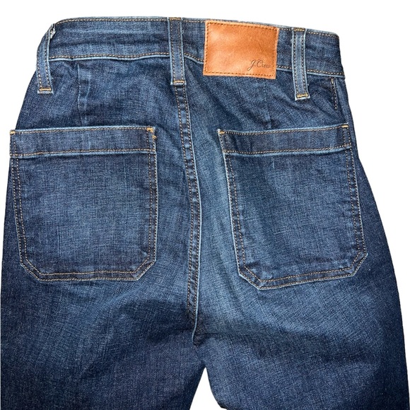 NWT J Crew Curvy Full Length Demi Boot Cut Jeans | Size 24 - Picture 6 of 9